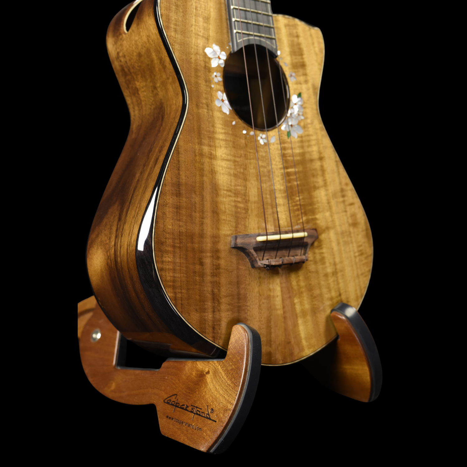 Green Label | Baritone Ukelele Full Koa