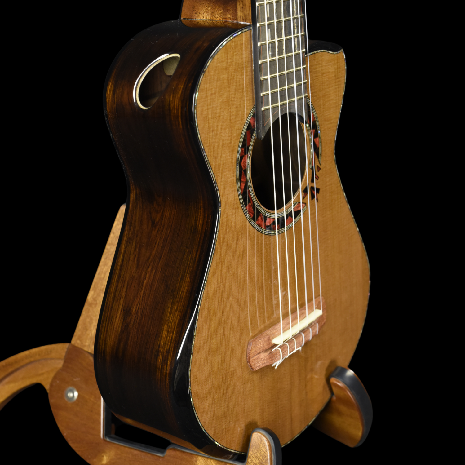 Green Label | Guitarlele Red Cedar Mexican Cocobolo