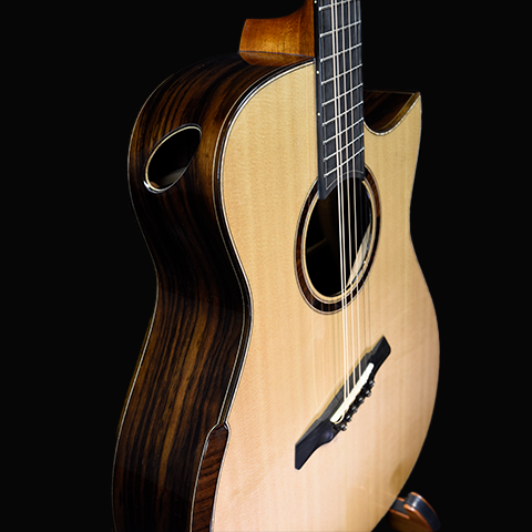 Black Label | Deep OM Torrefied Sitka Indian Rosewood Fan Fret