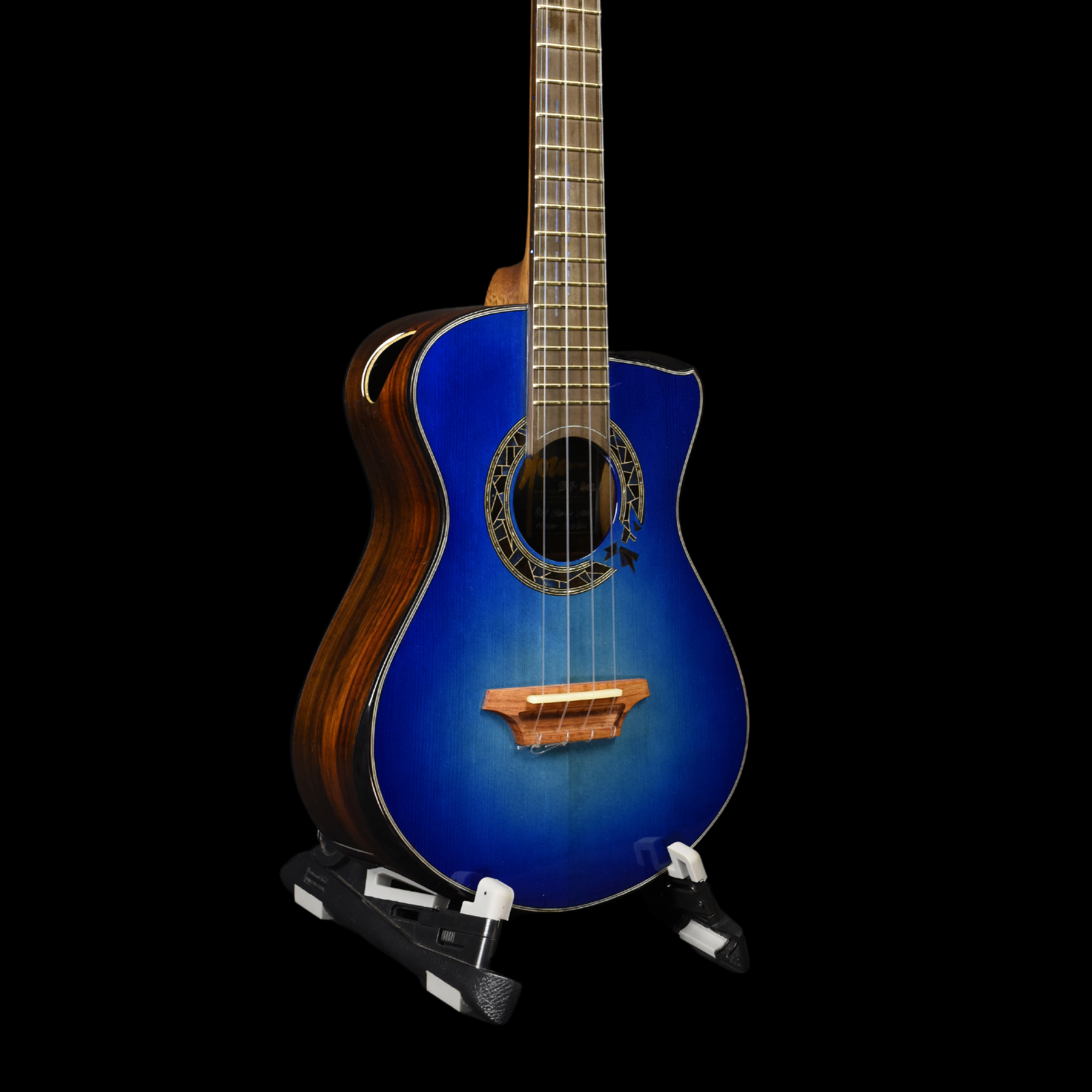 Green Label | Tenor German Spruce Mexican Cocobolo | Blue Burst