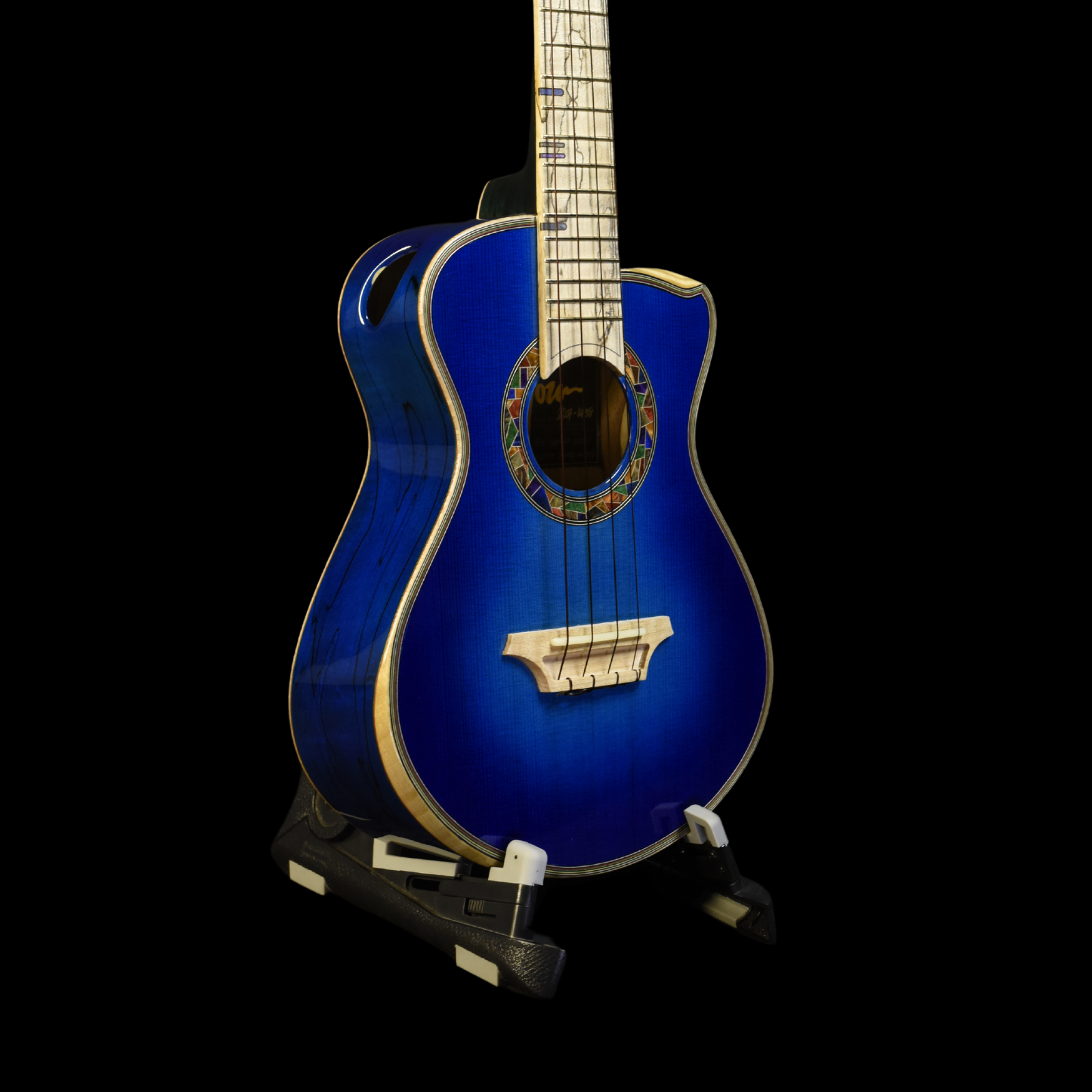 Green Label | Tenor German Spruce Flamed Maple  | Blue Burst